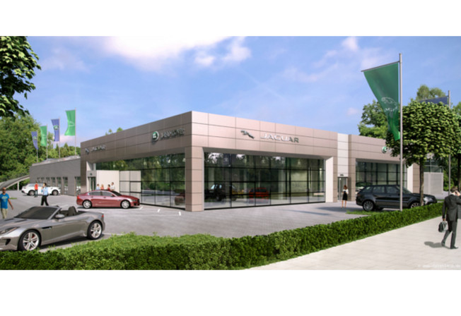 Autohaus Jaguar-Land Rover | Visualisierung 