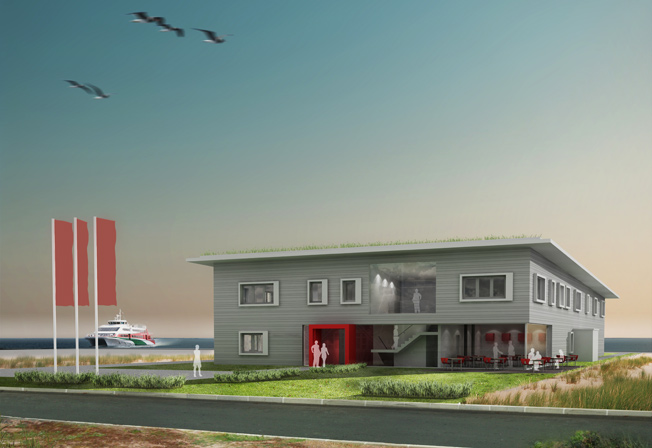 Offshore Windpark / Aussenperspektive 