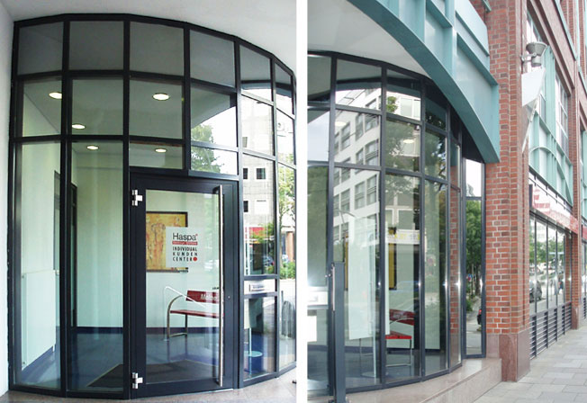 Hamburger Sparkasse Große Bleichen / Strassenansicht 2