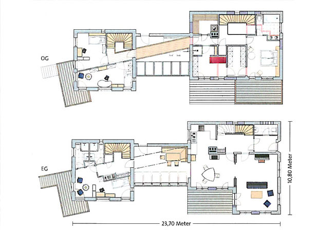 Villa im Alstertal / Grundriss