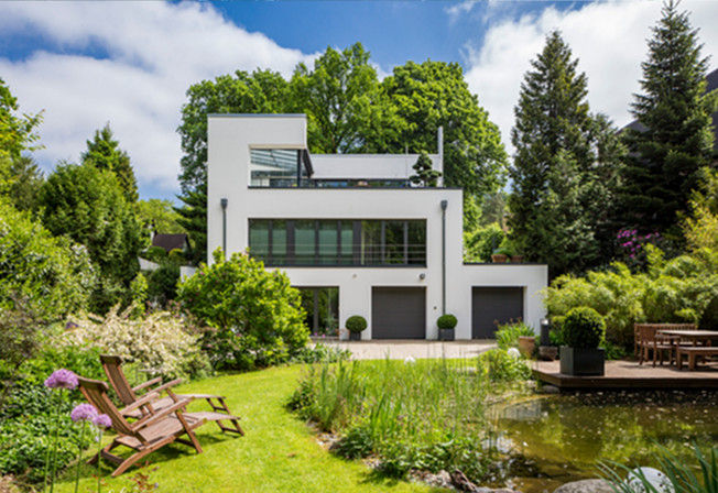 Villa am Alsterhang / Ansicht West